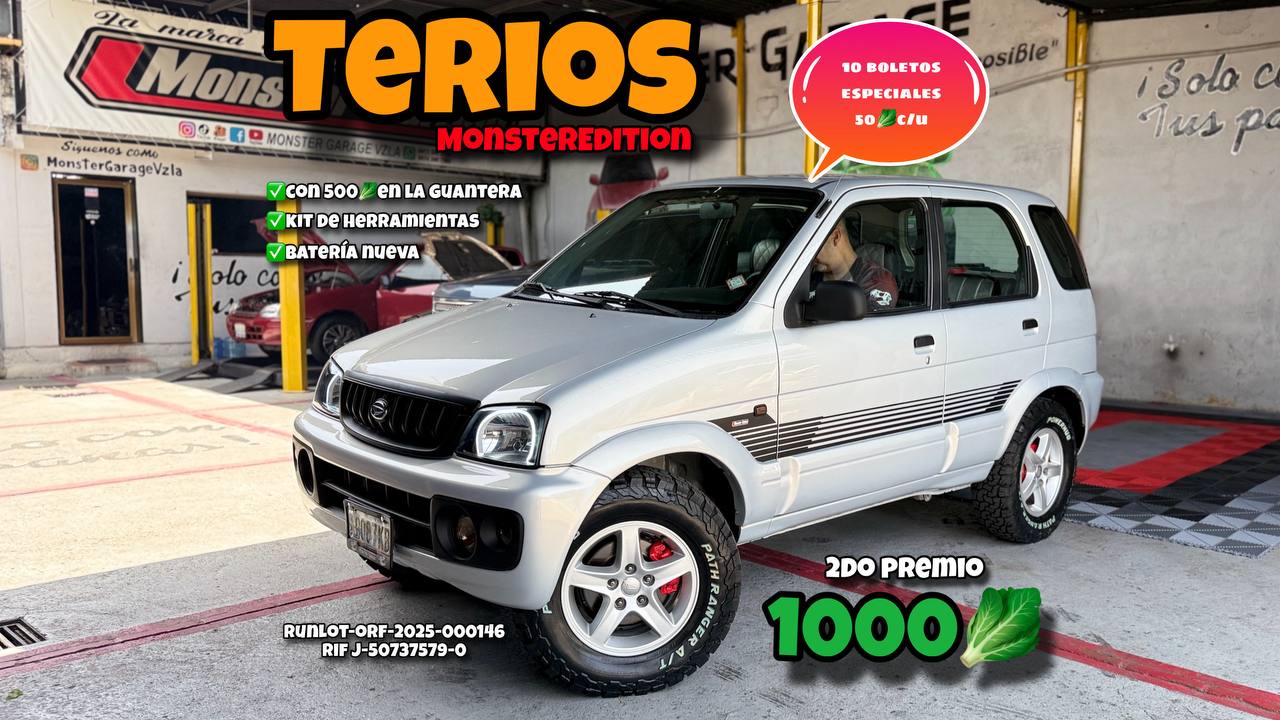 TERIOS Monster por 4.820 Bs