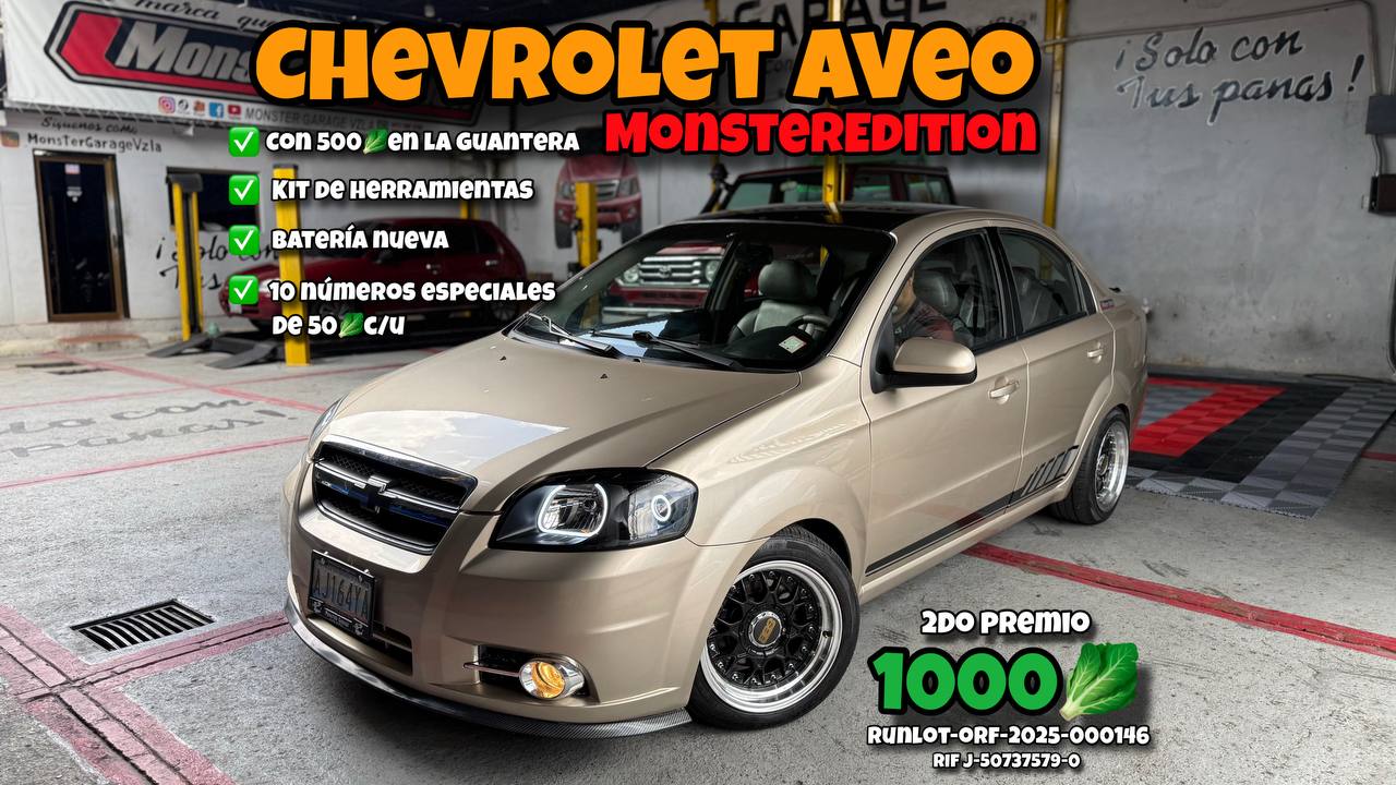 AVEO Monster en 4.880 bs